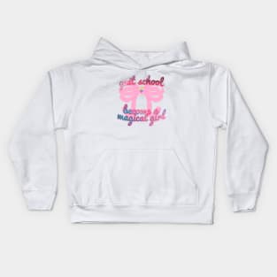 Quit school and become a magical girl Kids Hoodie